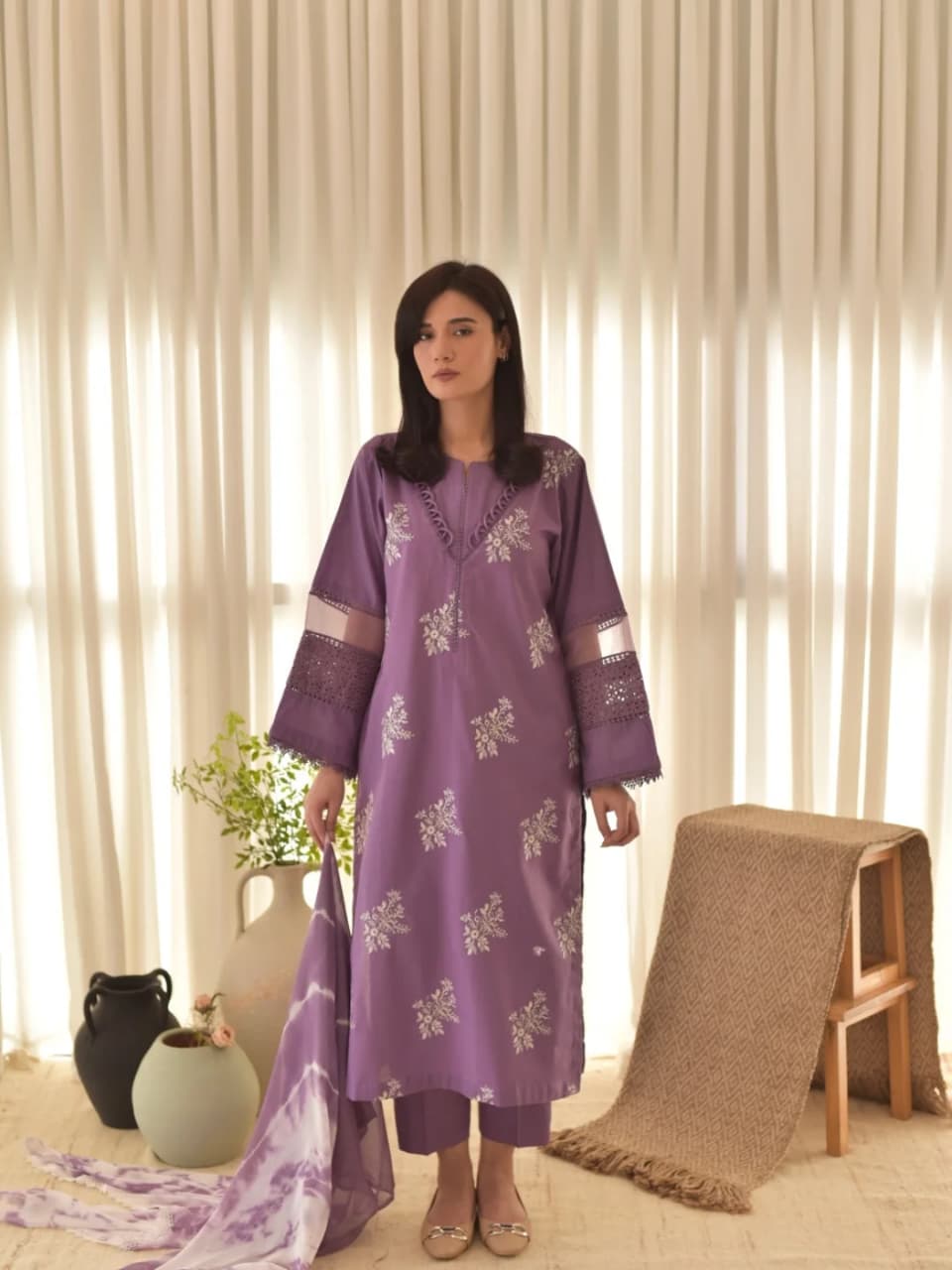 Juliet 3pc Embroidered